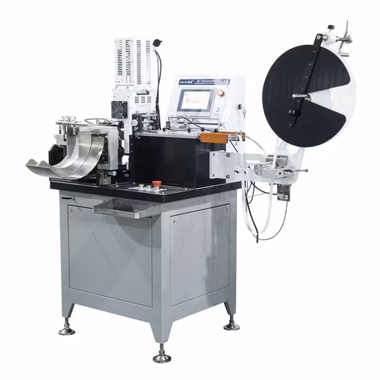 Ultrasonic Polyester Satin Label Ribbon Cutting and Folding